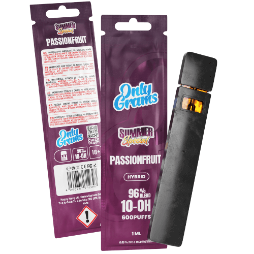 Only Grams 96% Superior 10-OH Blend Vape - Passion Fruit Aktion