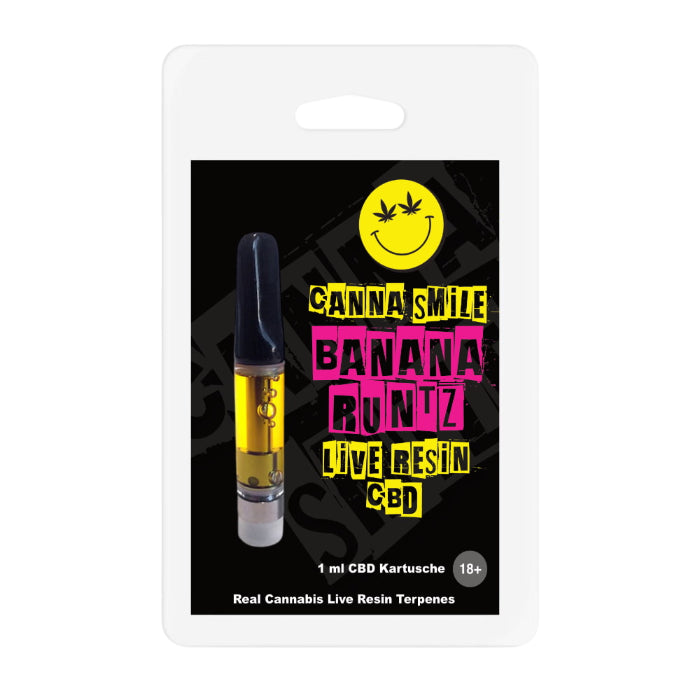 Banana Runtz Live Resin CBD Kartusche