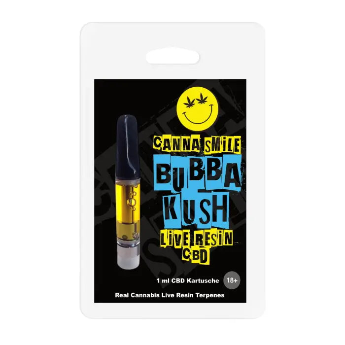 Bubba Kush Live Resin CBD Kartusche