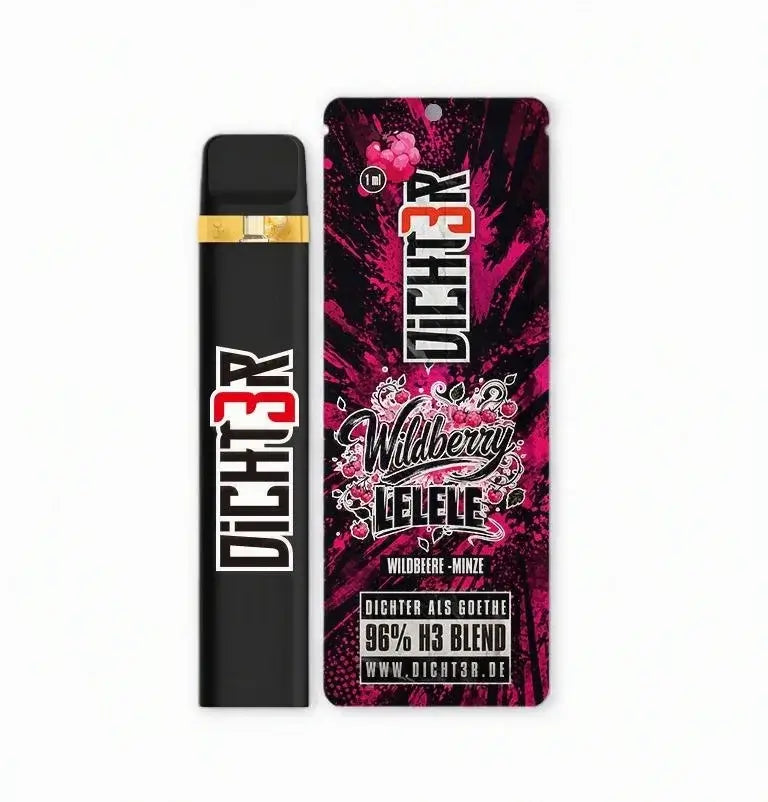 Dichter H3 Superior Vapes 96% Blend - Wildberry Lelele 1ml