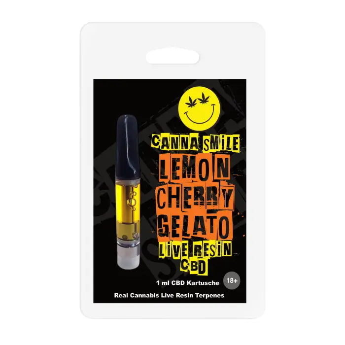 Lemon Cherry Gelato Live Resin CBD Kartusche
