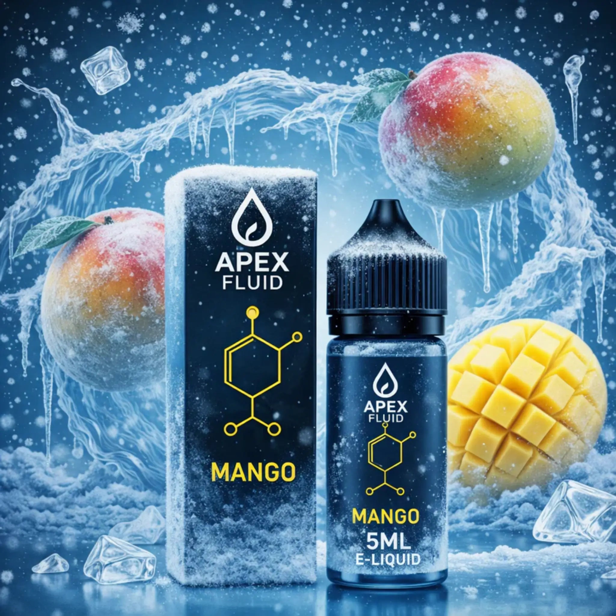 Apex Fluid Mango Winter edition 5 ML E-Liquid