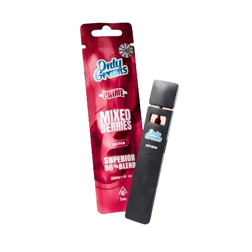 OnlyGrams Superior Vape 96% – Mixed Berries 1ml