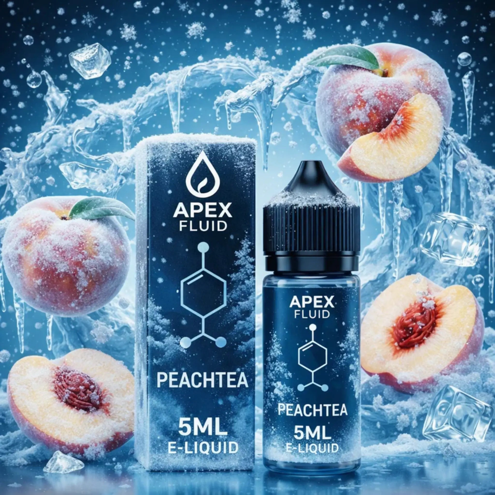 Apex Fluid Peach Tea 5 ML E-Liquid