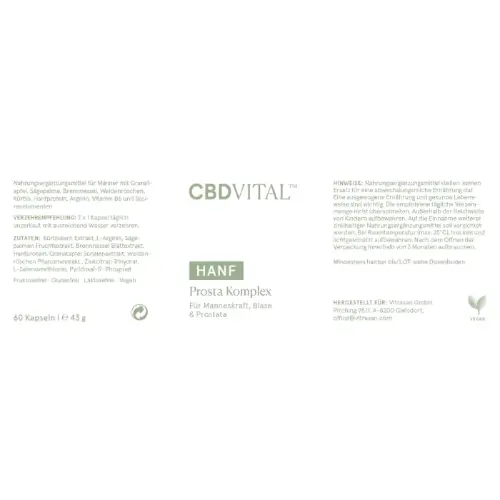 CBD Vital - Prosta Komplex