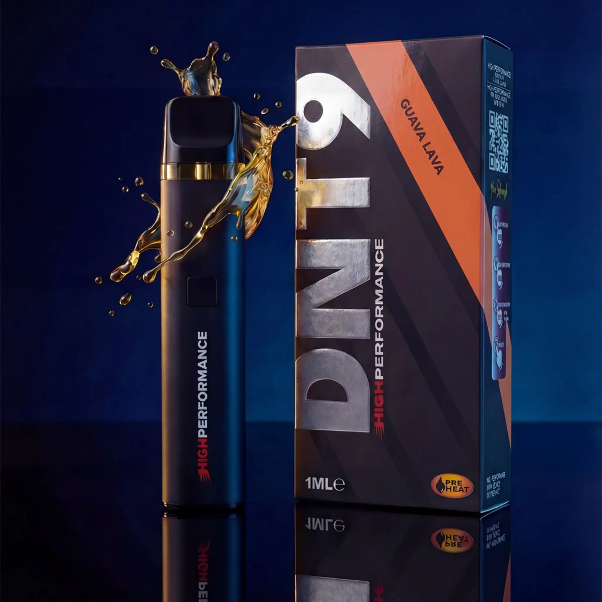 High Performance - DNT-9 Vape Guava Lava 1ml