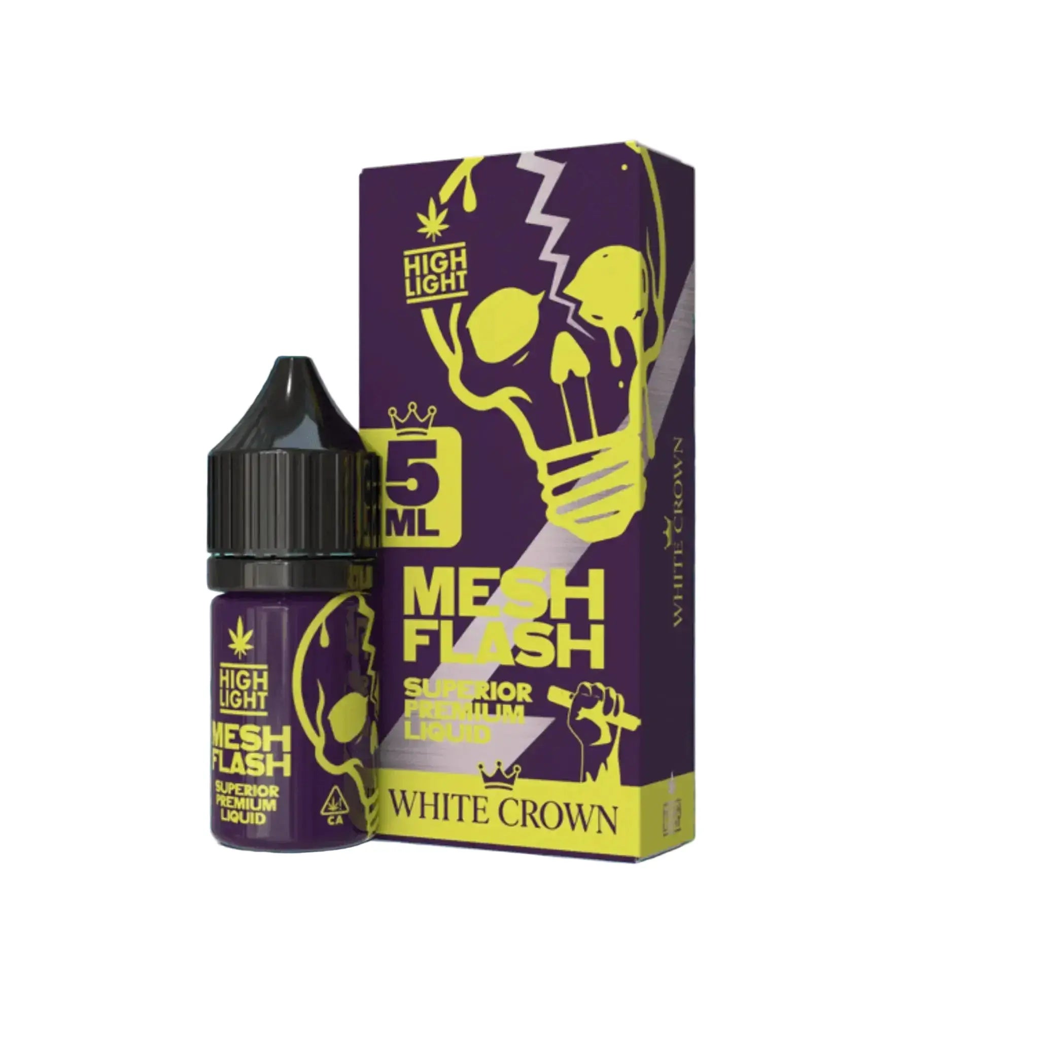 mesh flash superior blend liquid white crown 5ml