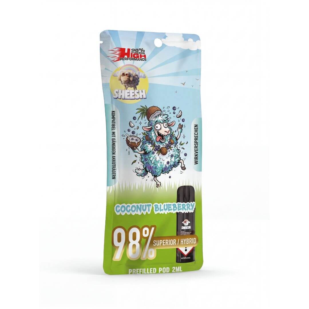 Sheesh - Signature Superior Pod - Coconut Blueberry 2ml