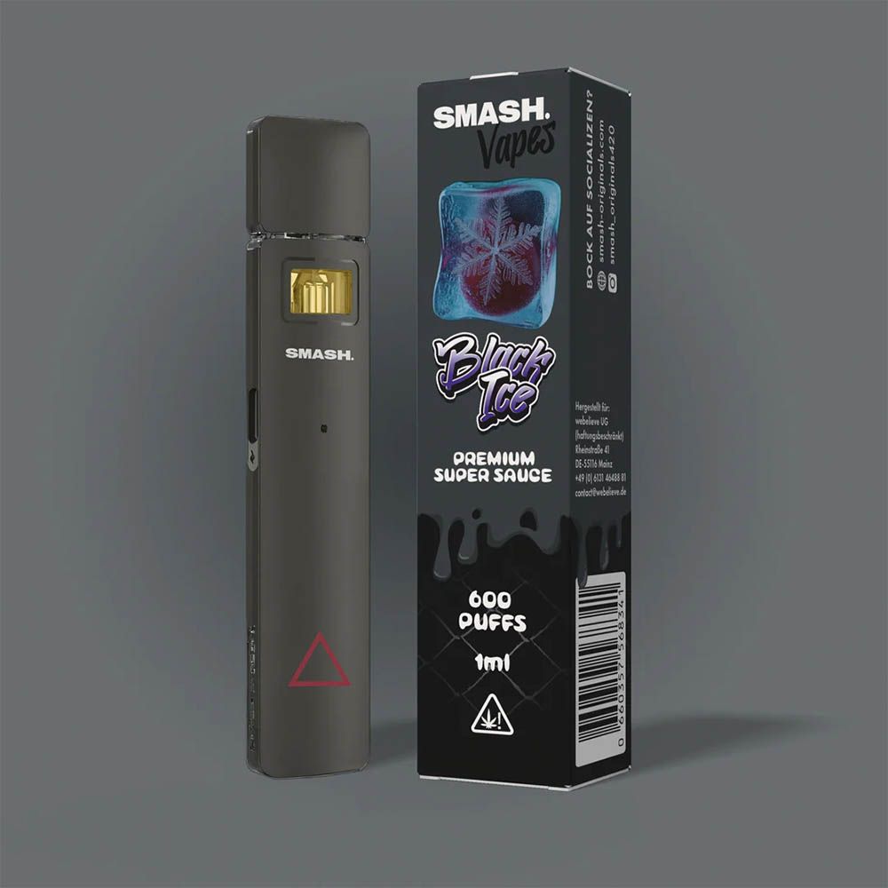 SMASH V3 10-OH Super Sauce Vape - Black Ice 1ml SMASH V3 10-OH Super Sauce Vape - Black Ice 1ml