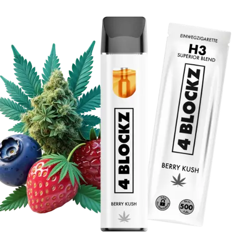 4Blockz H3 Superior Vape - Berry Kush