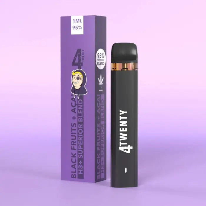 4Twenty H3 Superior Blend Vape - Black Fruits + Acai 1ml