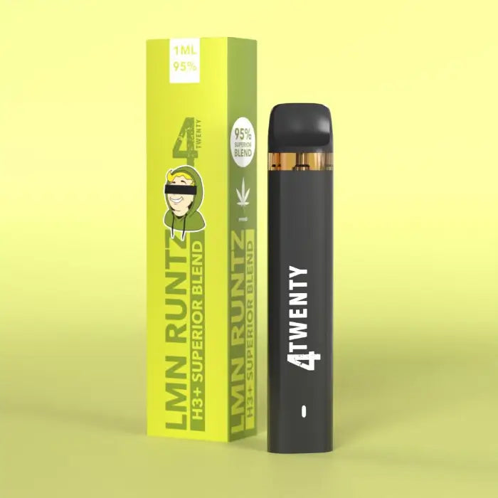 4Twenty H3 Superior Blend Vape - Lmn Runtz 1ml