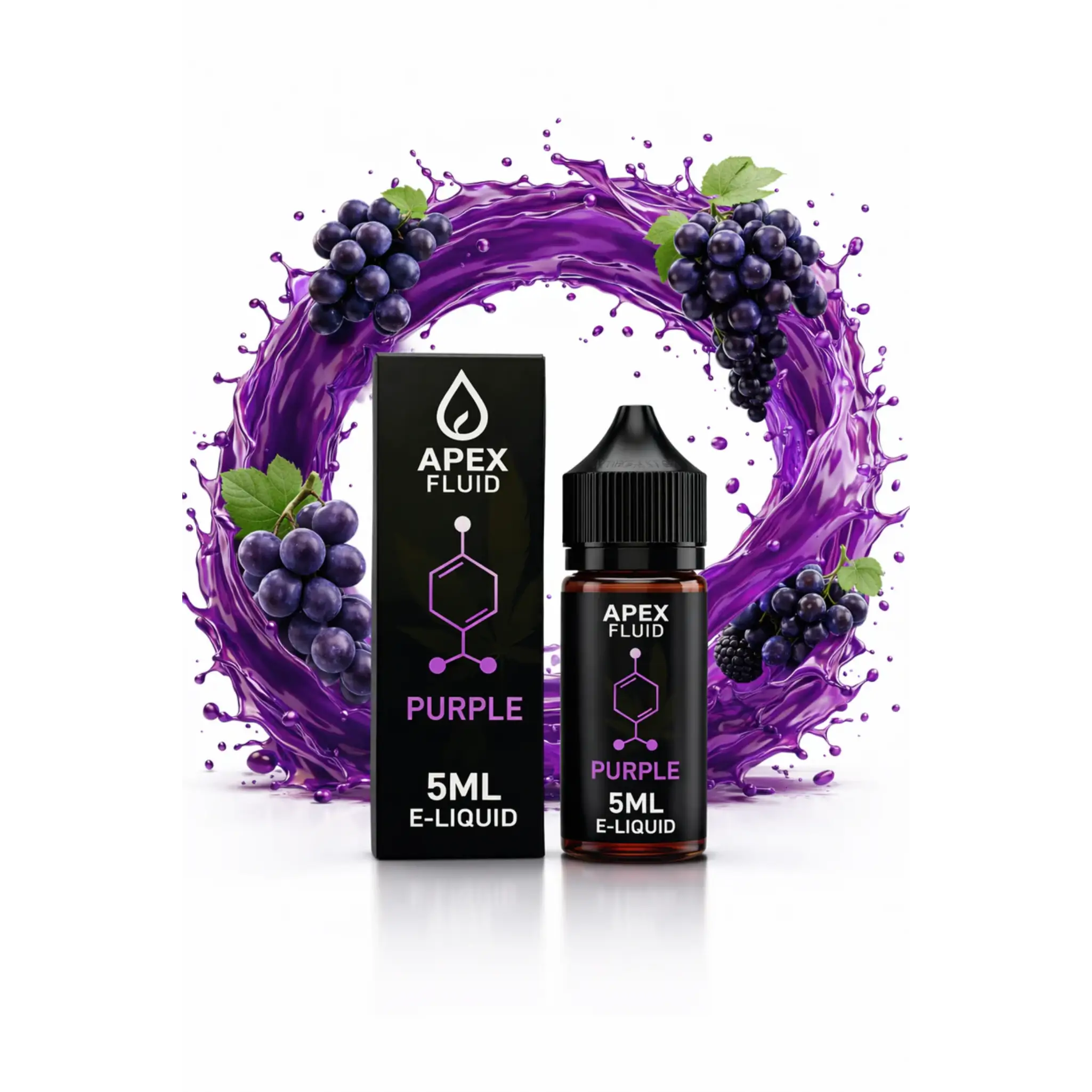 Apex Fluid Purple 5 ML E-Liquid 