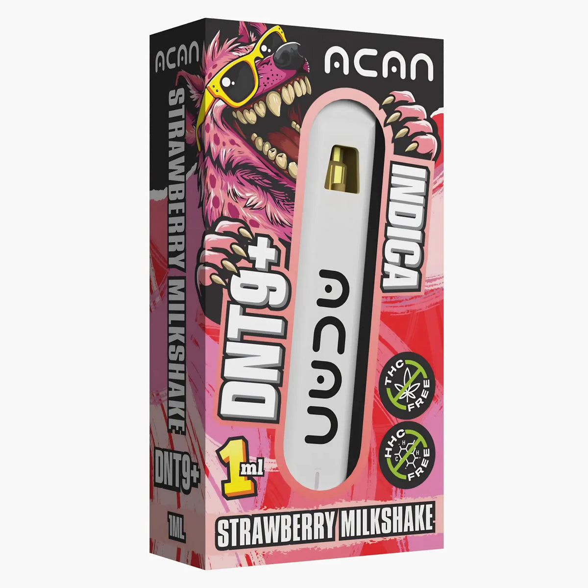 ACAN DNT-9+ Einweg Vape - Strawberry Milkshake 1ml