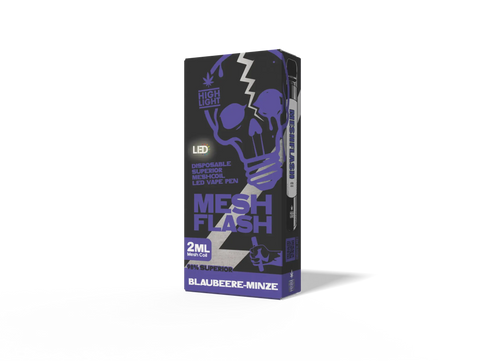 Meshflash Blauebeere Minze 2ML Vape