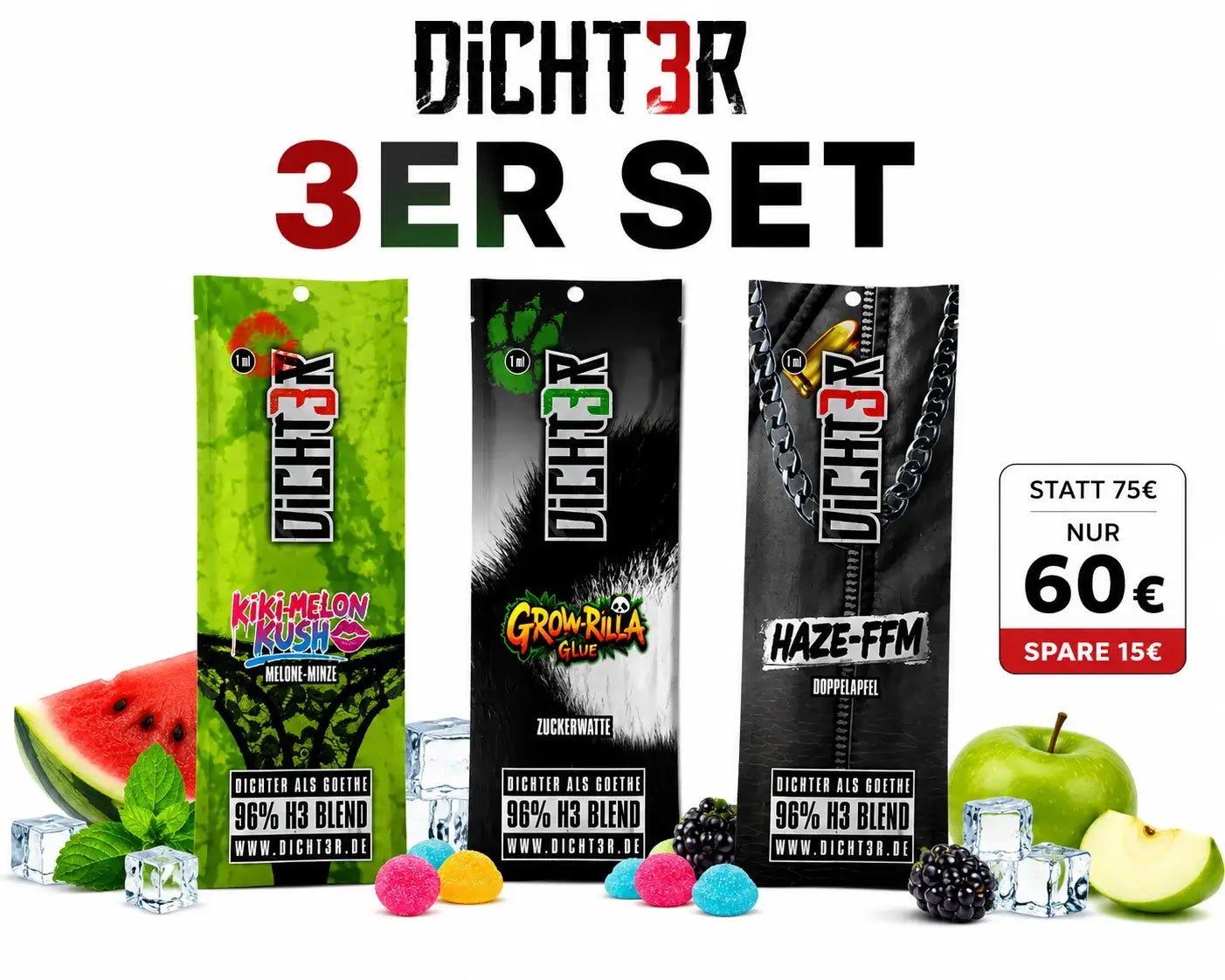 Dicht3r 3er Bundle – Statt 75€ nur 60€