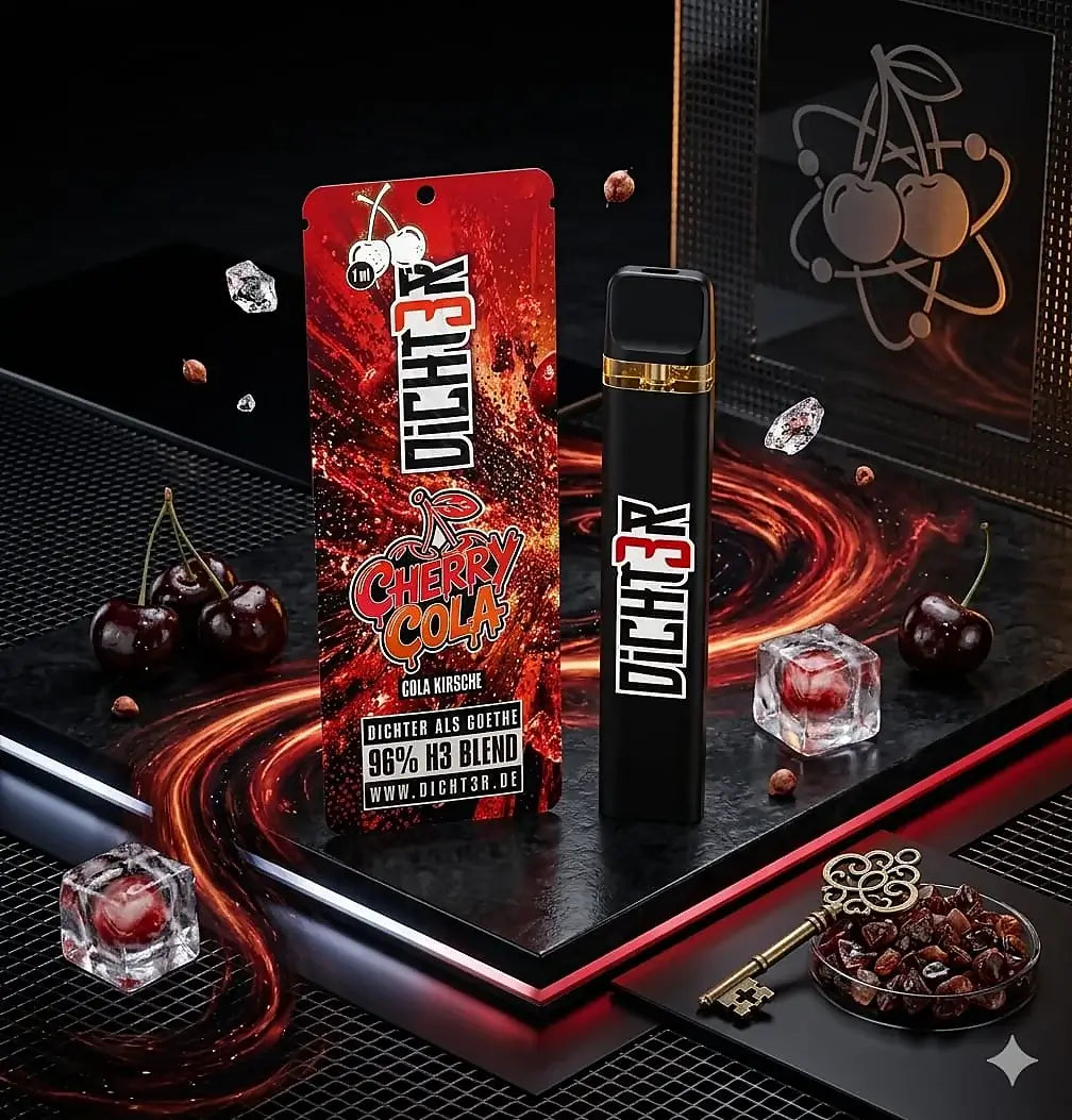 Dichter H3 Superior Vapes 96% Blend - Cherry Cola 1ml