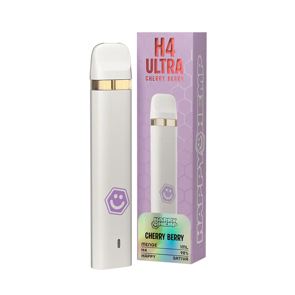 Happy Hemp - H4 Ultra Vape - Cherry Berry
