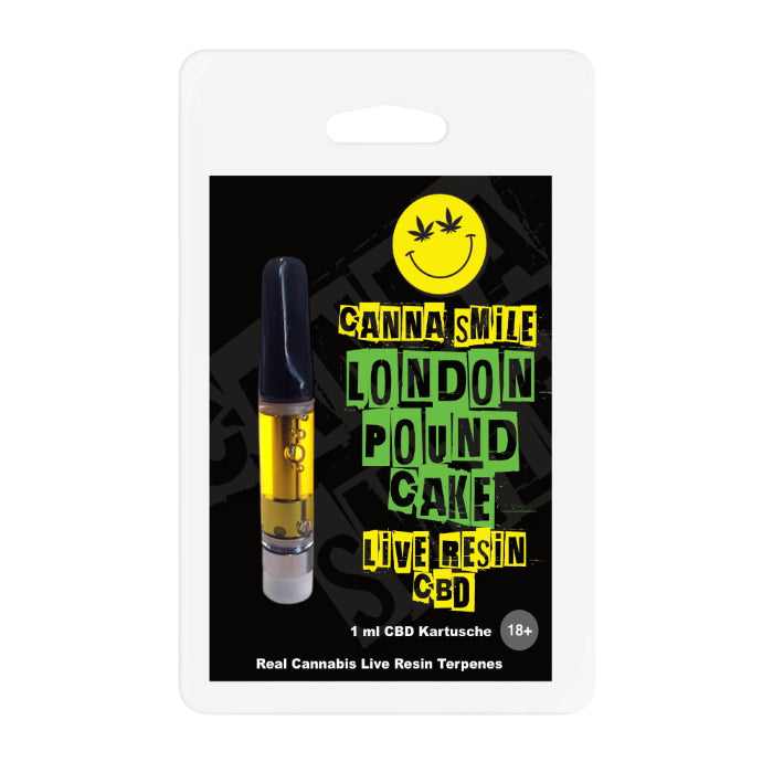 London Pound Cake Live Resin CBD Kartusche