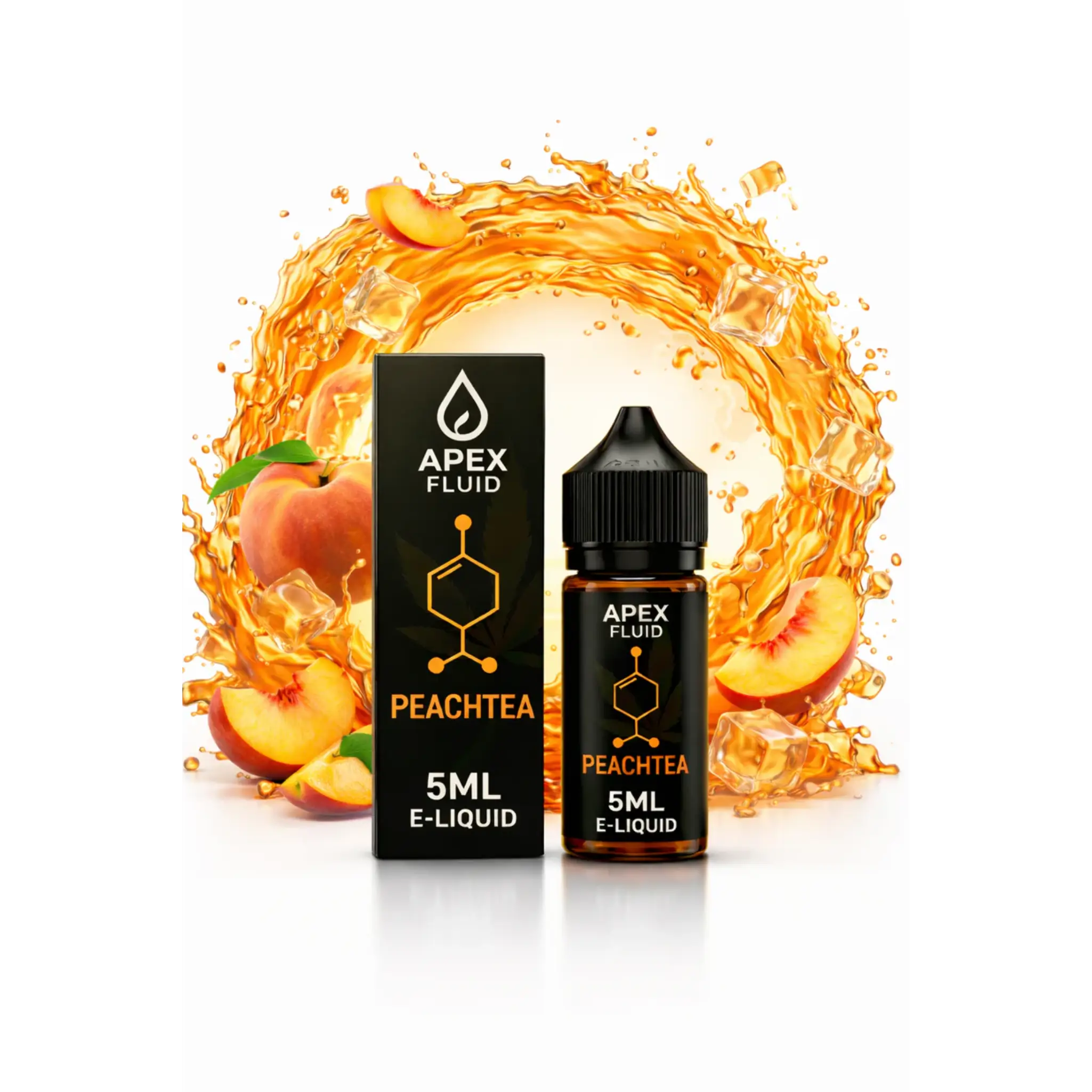 Apex Fluid Peachtea 5 ML E-Liquid