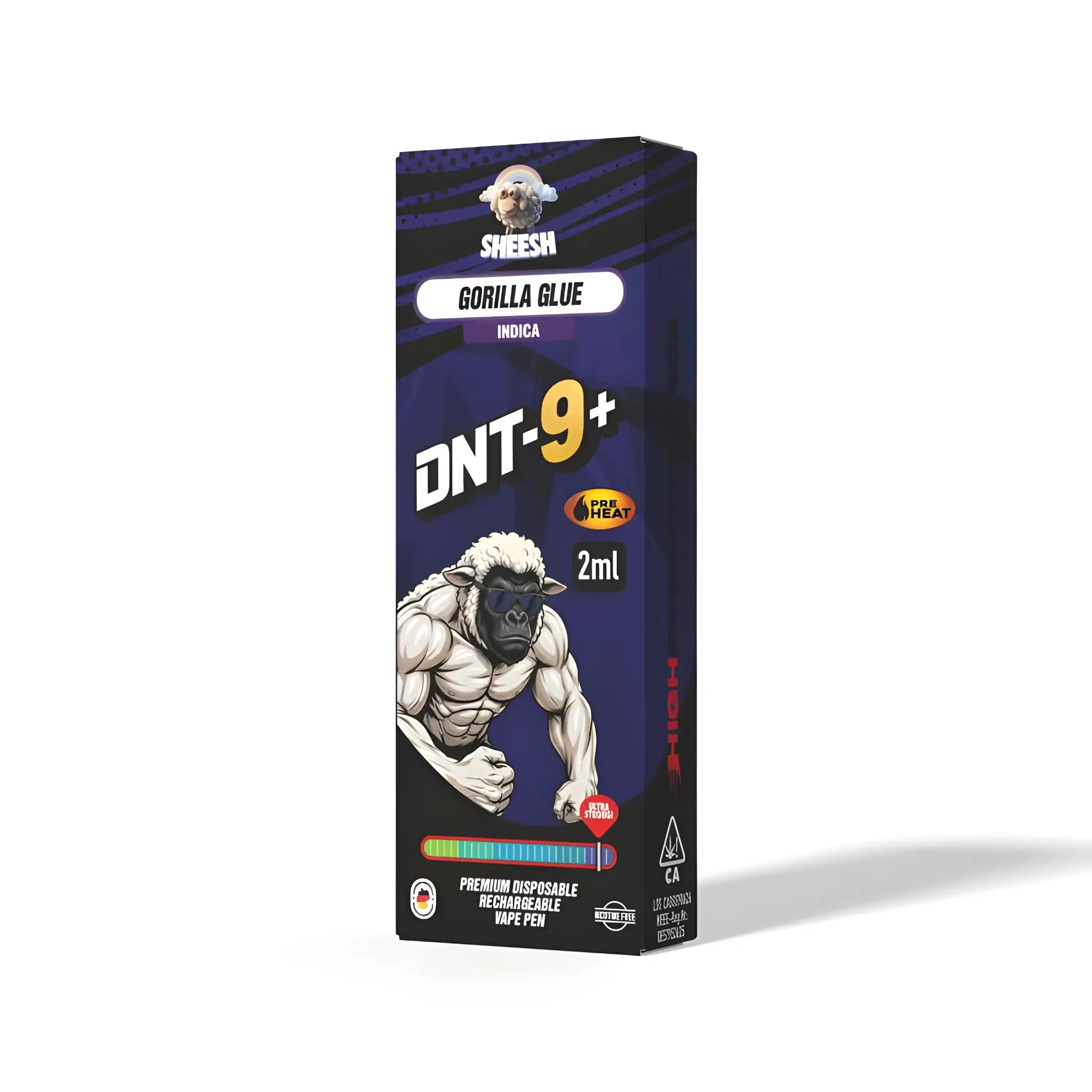 SHEESH Hyper Series DNT9+ Vape - Gorilla Glue 2ml