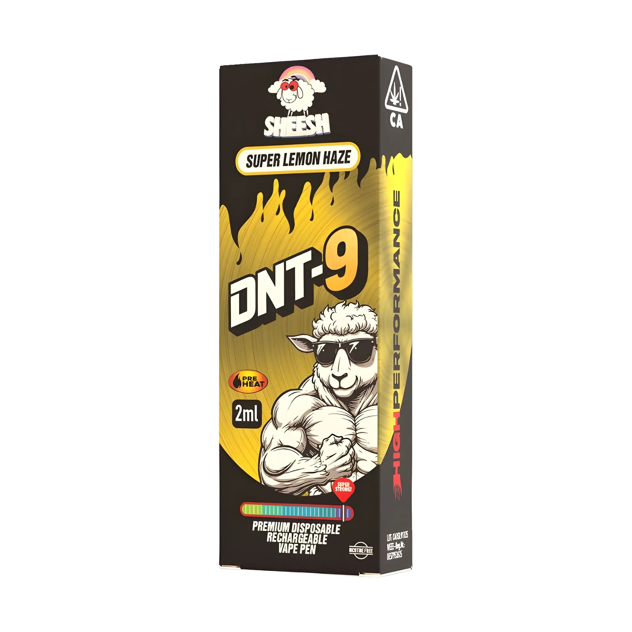 SHEESH Hyper Series DNT9+ Vape -  Super Lemon Haze 2ml