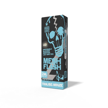 Meshflash 98 %  Superior Blend Vape - Traube Minze 2ml