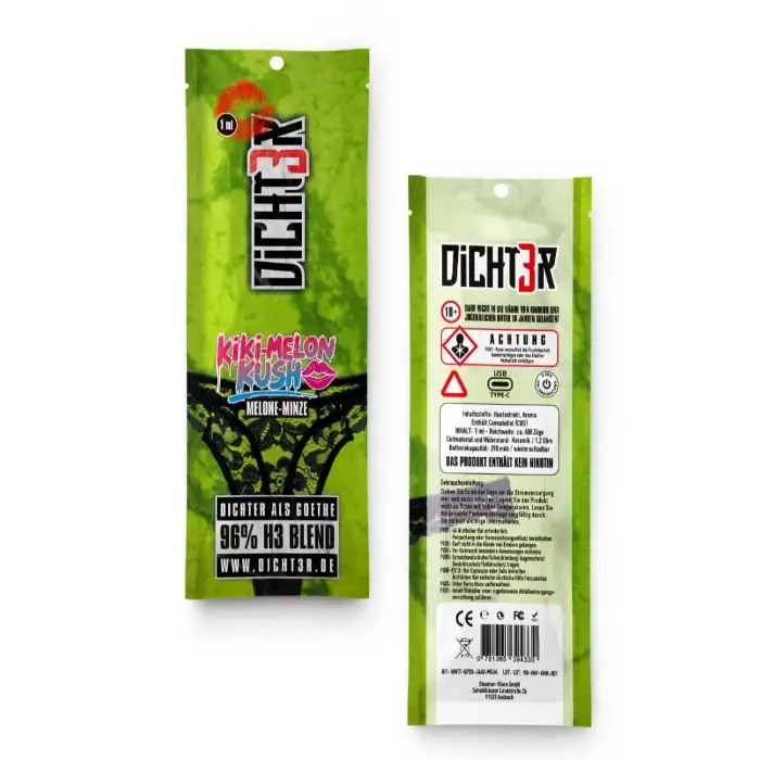 Dicht3r H3 Superior Vapes 96% Blend - Kiki Melon Kush AKTION