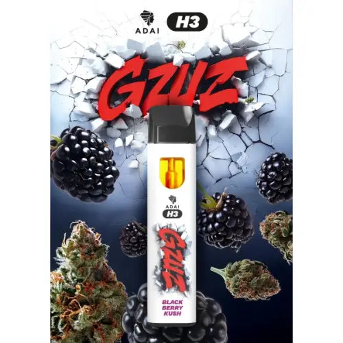 Gzuz H3 Superior Blend Vape - Blackberry Kush Gzuz H3 Superior Blend Vape - Blackberry Kush