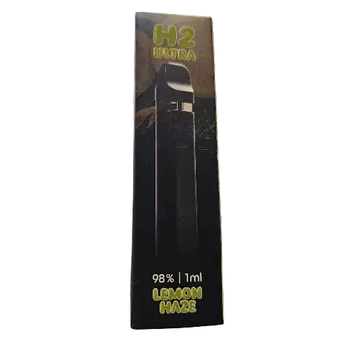 Happy Hemp H2 Ultra Einweg Vape 98% - Lemon Haze Happy Hemp H2 Ultra Einweg Vape 98% - Lemon Haze