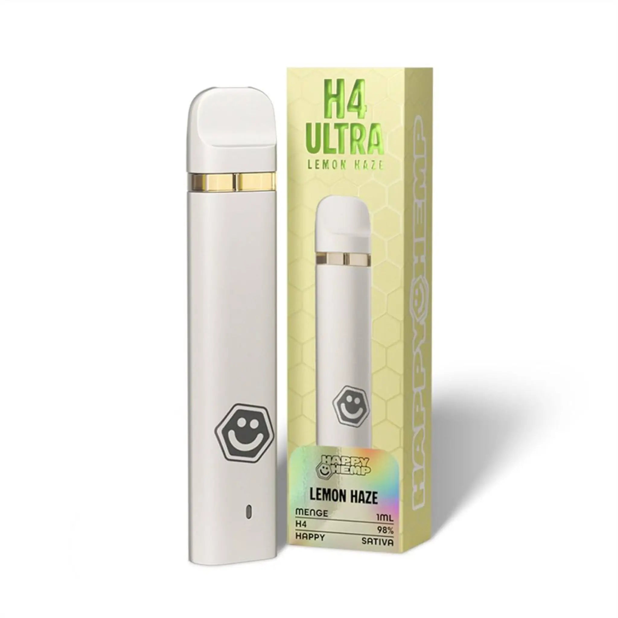 happy hemp h4 ultra vape lemon haze 1ml