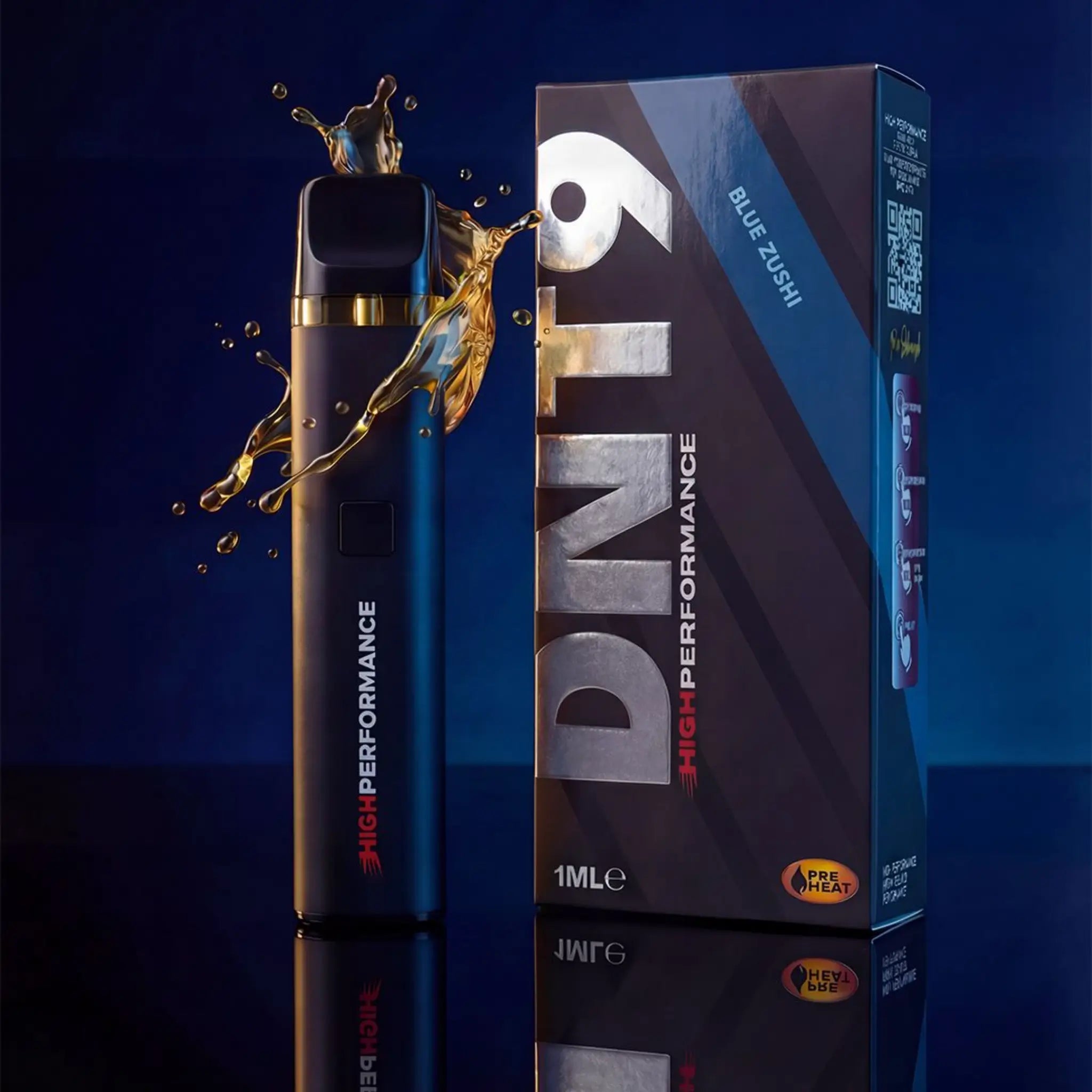 High Performance - DNT-9 Vape Blue Zushi 1ml