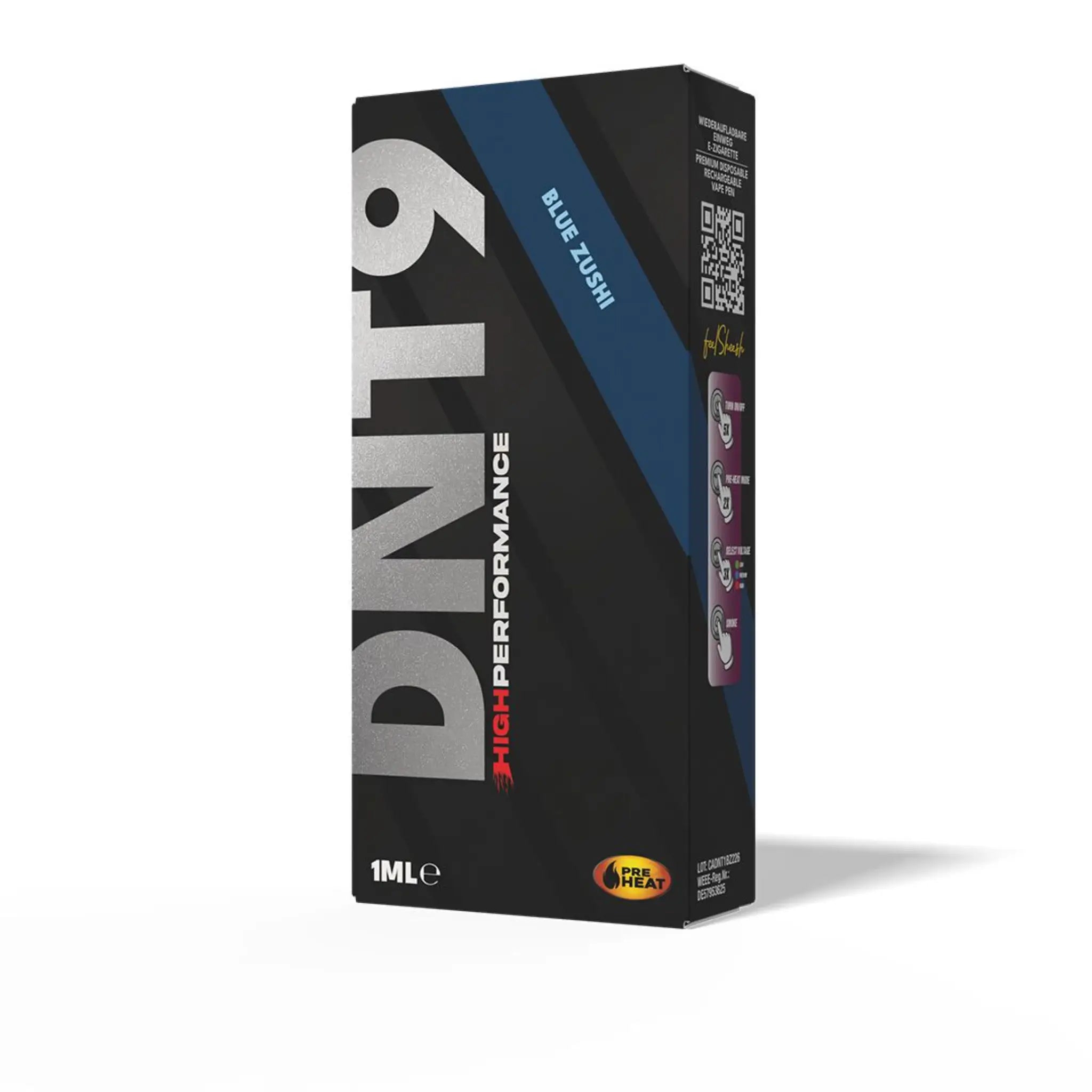 High Performance - DNT-9 Vape Blue Zushi 1ml