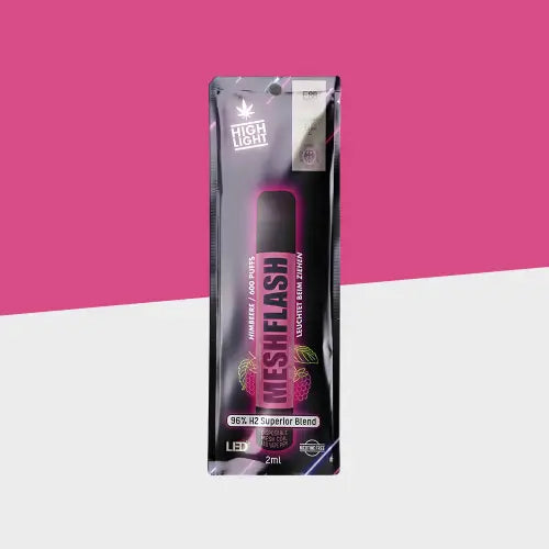 Mesh Flash H2 Superior Blend Vape - Himbeere 2ml