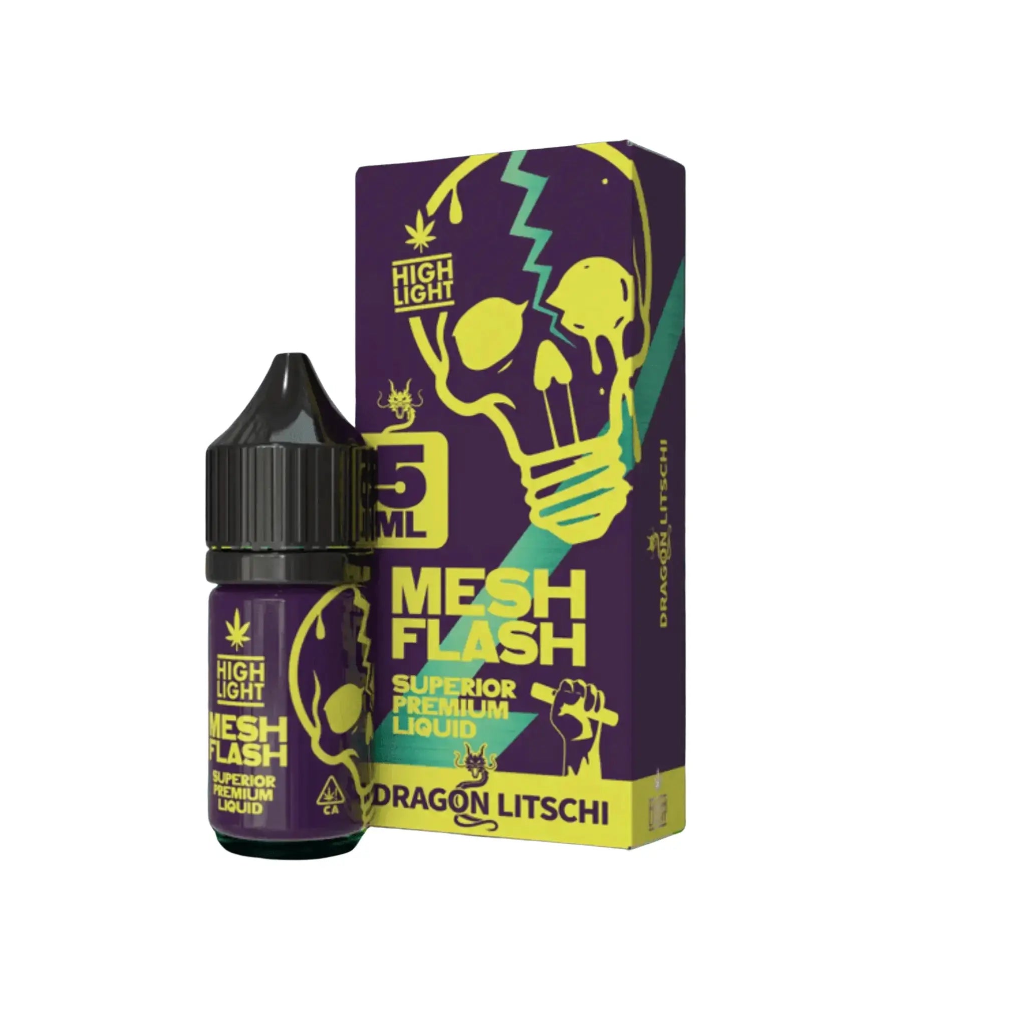 mesh flash superior blend liquid dragon litschi 5ml