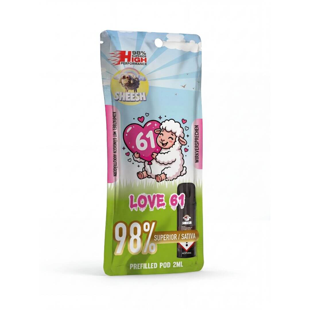 Sheesh - Signature Superior Pod - Love61 2ml