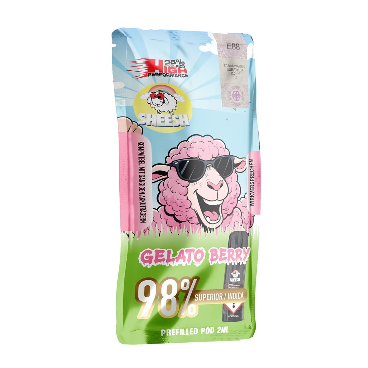 Sheesh - Gelato Berry - Signature Superior Pod 2ml
