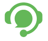 Kopf mit Headset, Kundensupport