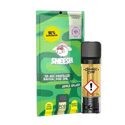 Sheesh 10-OH Apple Splash Pod, vorgefüllt, 2ml