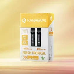 Kanavape CBD Vape Pod - Fresh Tropical (2 Pods) 2*2ml